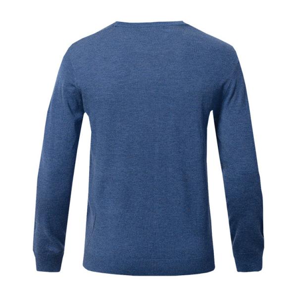 Free Shipping Custom Logo Knit Pattern Sweater High Quality Men Crew Neck Sweater