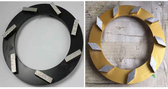 Klindex Diamond Grinding Wheels 200 Mm Ring For Concrete Floor Grinding