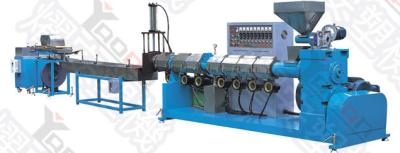 ABB Inverter Plastic Recycling Pellet Machine With Drying Function Low Noise