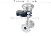 Robinets d'arrêt sphériques pneumatiques réglementaires de déclencheur de solides solubles avec l'extrémité de bride/valve à vapeur