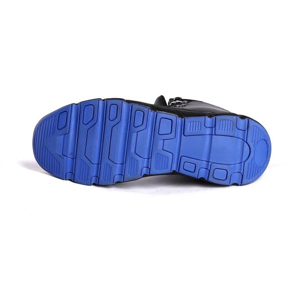 Anti Slip MD Sole Material for Durable and Slip-resistant Footwear Genuine Leather Safety Boots for Men