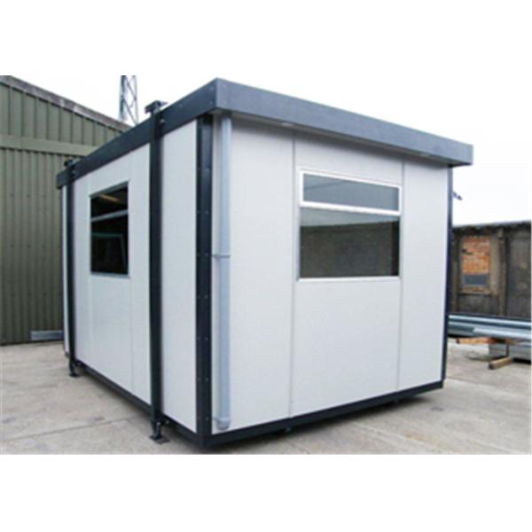 Sandwich Panel Demountable Foldable Conex Box Homes For Guardroom