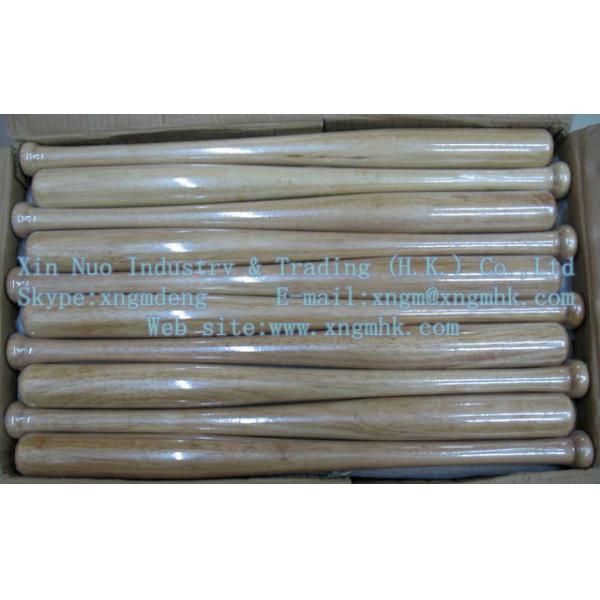 Wooden baseball bat, wooden baseball