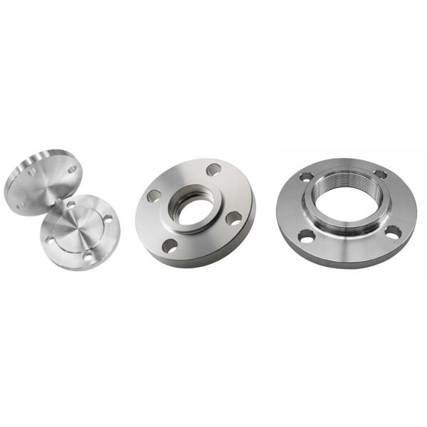 EN10253-2 UNS S32750 Forged Steel Flanges For chemical , WN flange