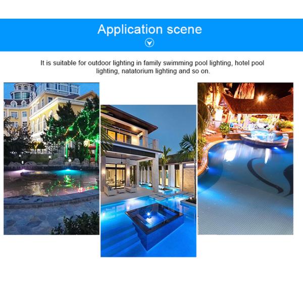 18W 12V AC/DC white color SS316L IP68 waterproof PAR 56 LED Pool Light