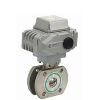 Stainless Steel 304 Flange Connection Vacuum Ball Valve with Electric Actuator