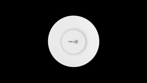 5.8GHz Microwave motion detection remote control-capable ceiling motion detector designed for corridors
