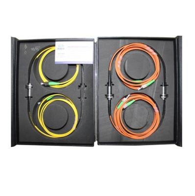 2 Channels Coaxial Fiber Optic Rotary Joint 4000RPM High Speed IP54