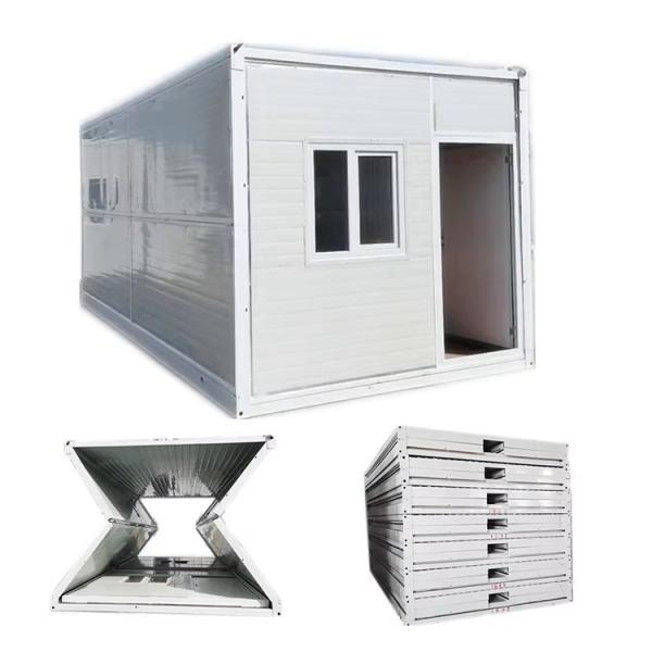 20ft 40ft Prefab Steel Container House Sandwich Panel Bathroom Included Семья или отель