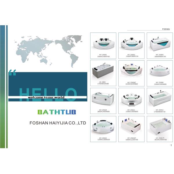 1700 x 750/900 дополнительная большая ванна и ливней водоворота комбинированных для пар гидромассажных