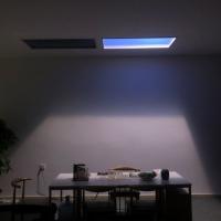 El panel artificial de la luz del día del control 8000lm de Tuya, luz del panel de techo del cielo de 200W LED