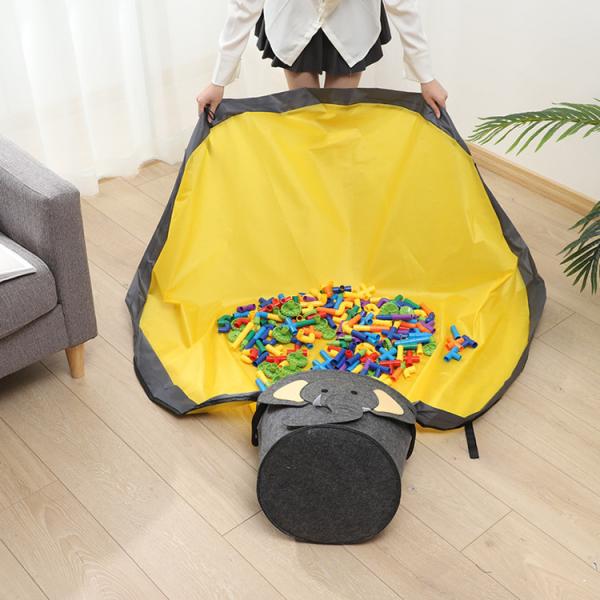 Водоустойчивая Washable структура запоминающего устройства домочадца циновки корзины и игры хранения игрушки