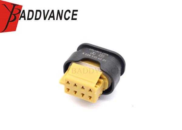 A0285456226 PA66 GF25 selou o conector elétrico fêmea 8 Pin For MERCEDES BENZ
