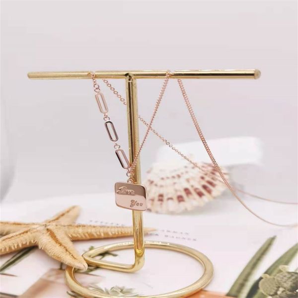 Collar de colgante de oro amarillo de 18 quilates