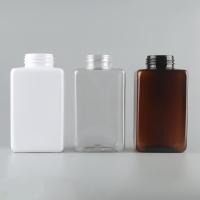 bouteille en plastique de empaquetage cosmétique carrée de shampooing de l'ANIMAL FAMILIER 500ml