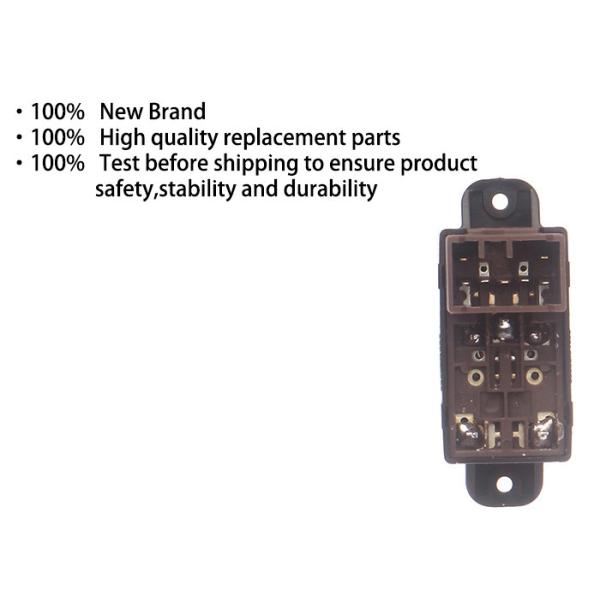 Auto Power window switch FR,RL,RR for Hyundai Accent Single switch with light  2006-2011 OE 93580-1E000