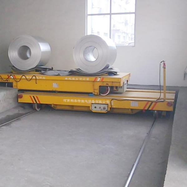 Transport Coil Wagon Transfer Cart Motorized Rail Cart 1 Ton - 300 Ton Capacity