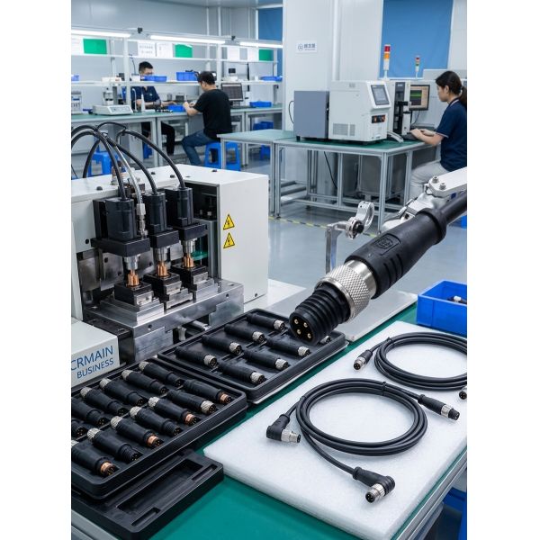 High-performance M8 Circuit Connectors with Waterproof IP67 for Industrial Auto and Sensor