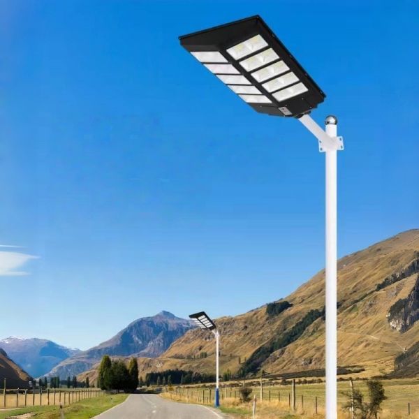 Road Solar Light Outdoor Solar Pole Lamps Solar Induction Street Lamp For BCK