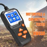 Appareil de contrôle libre de batterie de moto de voiture de la mise à jour 6-16V 100-2000CCA avec l'imprimante