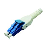 Conector óptico del remiendo de la fibra del LC Uniboot