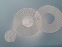 Micron 100 150 200 250 μM Filtros de poliéster Maçãs em forma de disco para filtro de chá