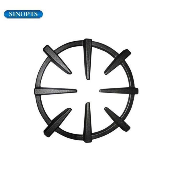                  Natural Gas Stove Accessories Portable Kitchen Cast Iron Pan Support             