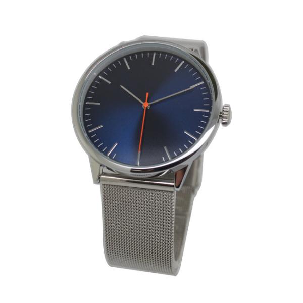 Round Alloy Wrist Watch / Stainless Steel Mesh Watch , Private Label Men Logo Customized