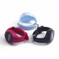EMC ROHS atteint certifié Slim Pedometer Bracelet Distance jusqu'à 1999.99Km/1263.99Miles
