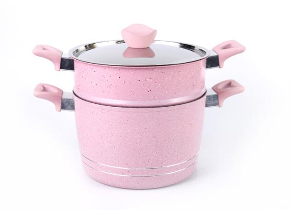 Colored Shinning Painting 34cm Commercial Soup Pots
