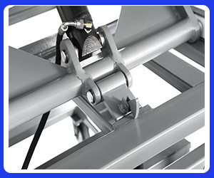 Electric Vehicle Battery Scissor Lift With 1000Kg / 2200lbs Lifting Capacity