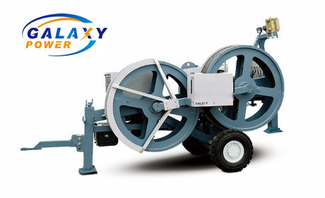 OPGW Cable 21mm imported Engine 1x50kn Hydraulic Tensioner Equipment