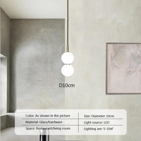 Glass Pendant Light Post-modern Pendant Lamp Bedside Living Room stairwell pendant lights(WH-AP-559)