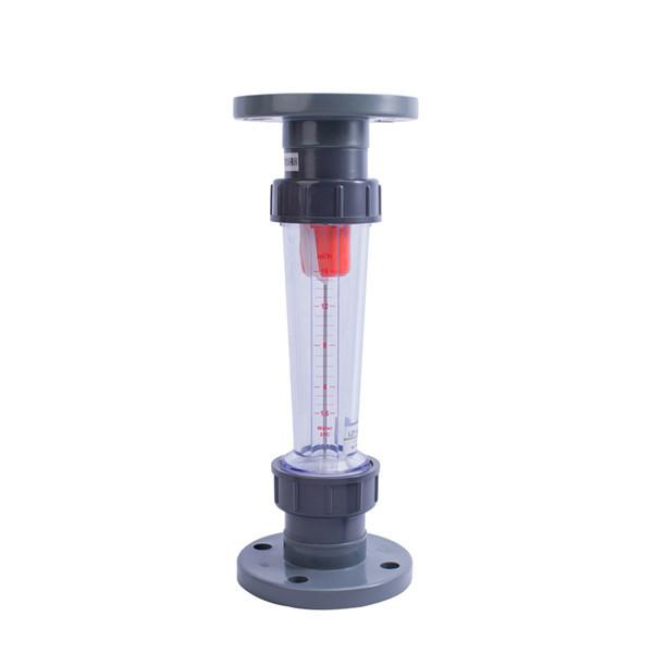 Plastic Pipe Flow Meter Industrial Water Treatment Corrosion Resistant Chemical Grade PVC Pipe Fittings
