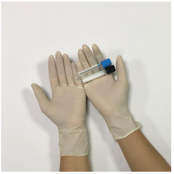 Medical Latex Non Sterile Gloves 100% Natural Latex Rubber Skin Friendly