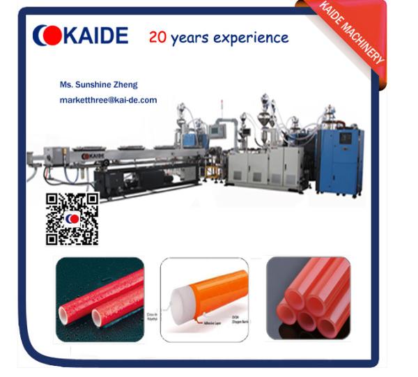 PEX/EVOH Oxygen Barrier Composite Pipe Extrusion Line KAIDE factory
