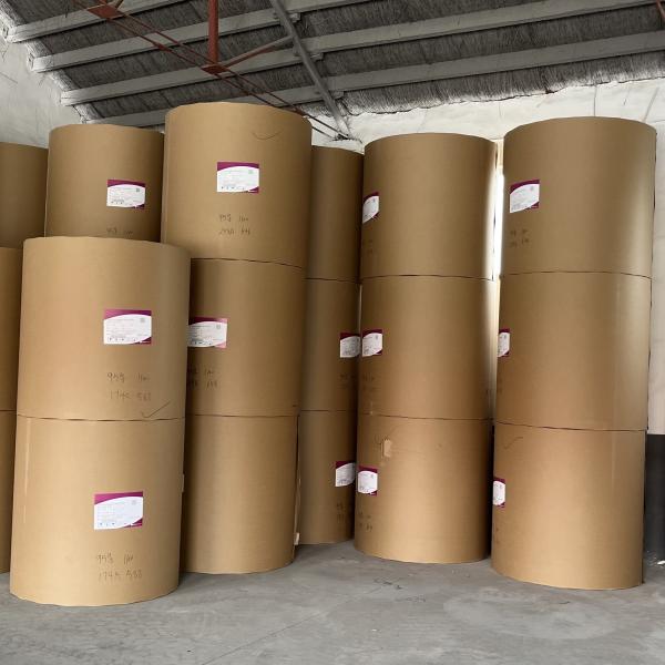 High Quality Resin Coated Roll Paper Kraft Cooling Pad Paper 95g 105g Paper Raw Materials