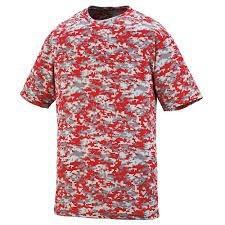 wholesale blank summer t-shirt dry fit soft high quality camo softball jersey