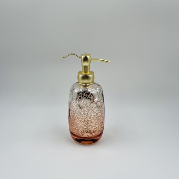 Комплект аксессуаров для ванной комнаты Ombre Mercury Orange Gold Pump Мылораспределитель Tumbler Мыло Посуда Поднос для полотенца Мусорный бак