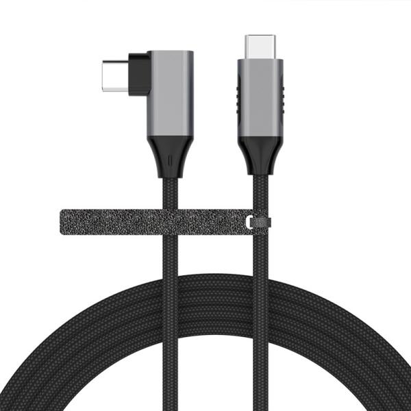 PD240W USB Type C Cable Right Angle USB C Data Charging Cable