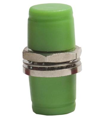 Adaptador alto simples da fibra ótica da perda do retorno FC APC de cor vermelha, verde para a terminação ativa do dispositivo