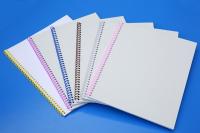 fio espiral plástico do PVC de 36 48 laços para calendários