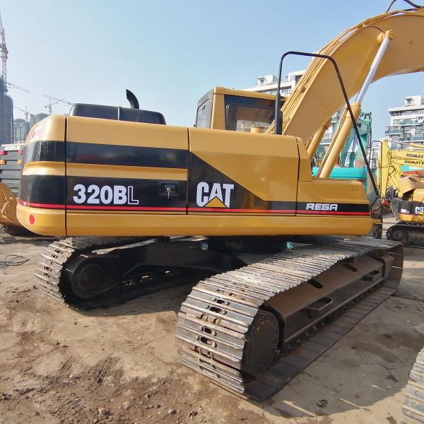 Excavadora de orugas CAT 320BL usada | Pocas horas | Excelente estado | Envío global disponible