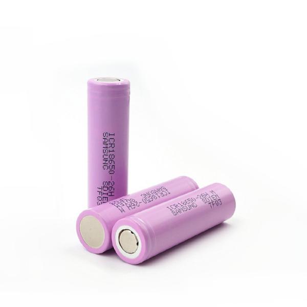 HOT SELLING Samsung 26hm ICR18650-26HM 2600mAh 3.7V 18650 li-ion rechargeable 18650 battery