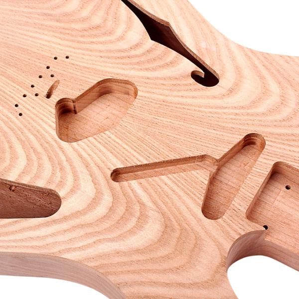 Corpo de guitarra natural de mogno adequado para guitarra elétrica TL Fender