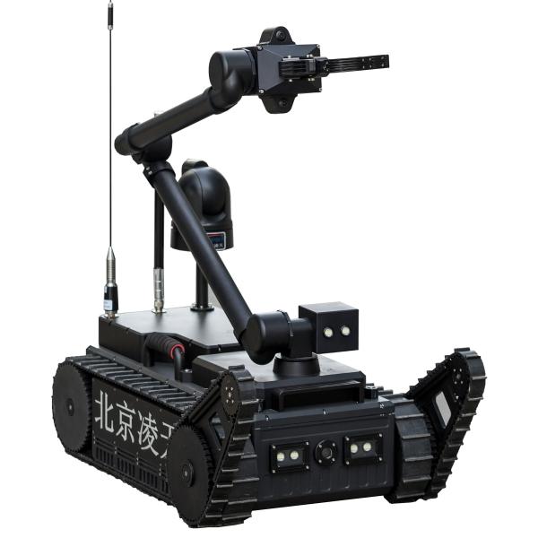 500m Wireless Control Bomb Detection Robot , Explosive Bomb Disposal Robot