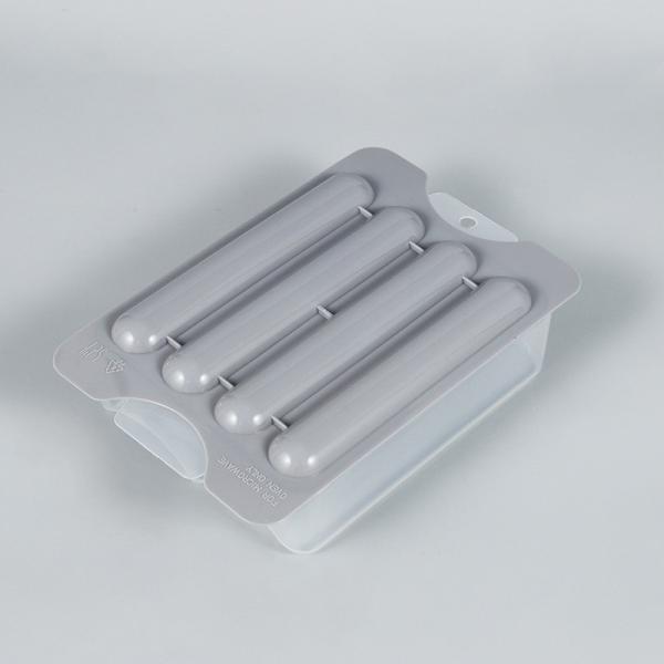 BPA Free Plastic Hot Dog Cooker Steamer with Customized Color and Side Dish Compartment