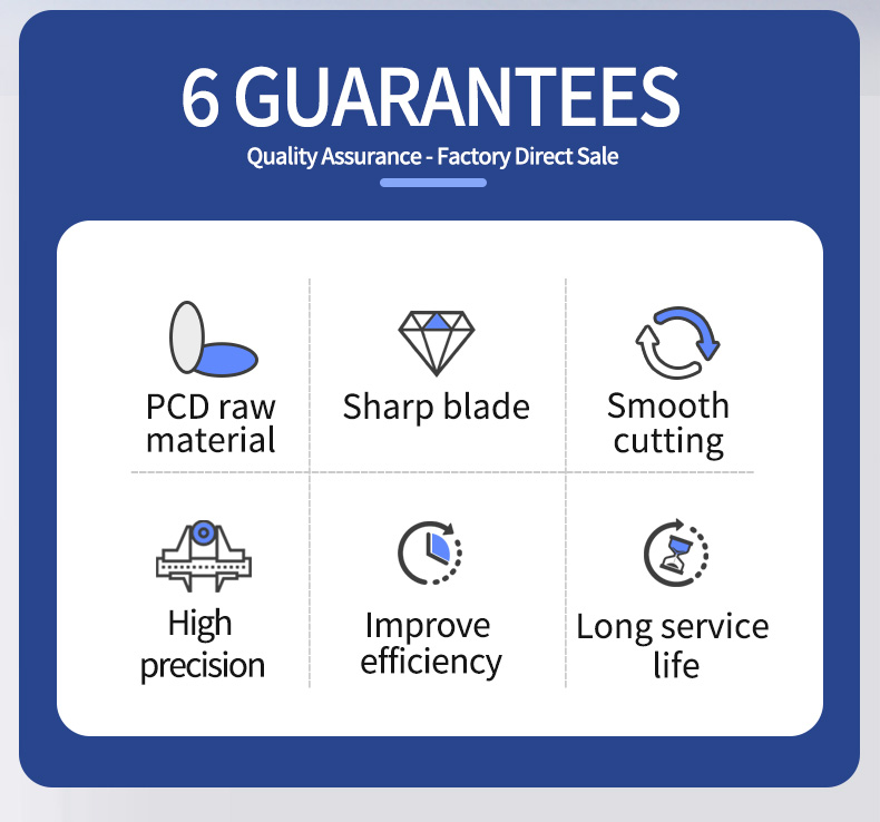 Palton 6 Edge Pcd Diamond Engraving Bits Engraver Cnc Carving Tools Stone Carbide Milling Cutter on Granite Marble Ceramic