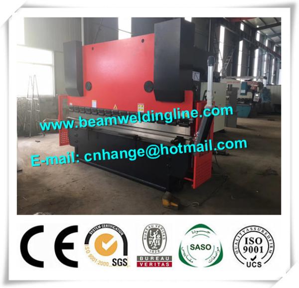 WC67Y 160T / 3200 Hydraulic Sheet Metal Brake For Plate / Press Brake For Hydraulic Press