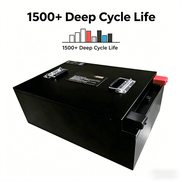72V 125Ah LiFePO4 Lithium Battery With 1500 Cycles And 0-55℃ Operating Temperature For Electric Bicycles And Scooters